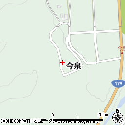 鳥取県東伯郡三朝町今泉286周辺の地図