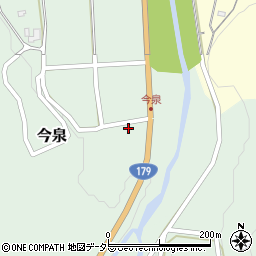 鳥取県東伯郡三朝町今泉335周辺の地図