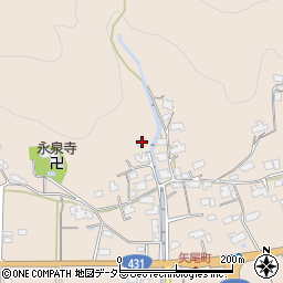 島根県出雲市矢尾町158周辺の地図