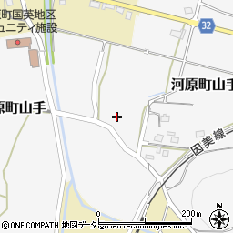 鳥取県鳥取市河原町山手89周辺の地図