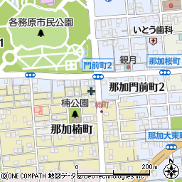 岐阜県各務原市那加楠町26周辺の地図
