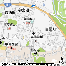 島根県出雲市大社町杵築東426-3周辺の地図
