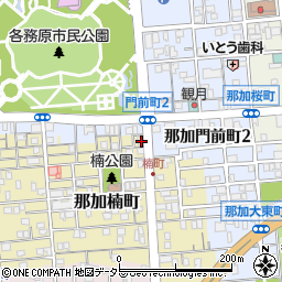 岐阜県各務原市那加楠町26-3周辺の地図