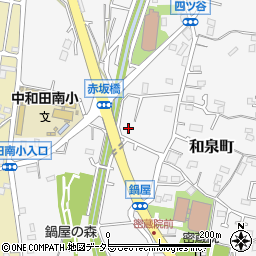 神奈川県横浜市泉区和泉町822周辺の地図