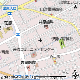 島根県出雲市斐川町荘原2859-1周辺の地図