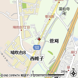 岐阜県可児市菅刈368周辺の地図