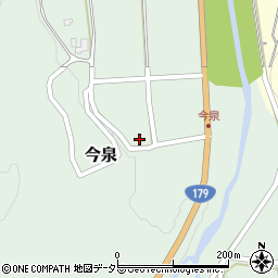 鳥取県東伯郡三朝町今泉331周辺の地図
