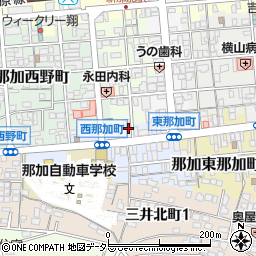 岐阜県各務原市那加西那加町11周辺の地図