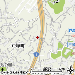 神奈川県横浜市戸塚区戸塚町3622周辺の地図