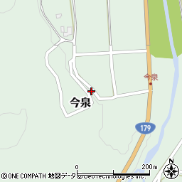 鳥取県東伯郡三朝町今泉249周辺の地図