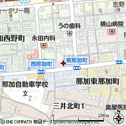 岐阜県各務原市那加西那加町13周辺の地図