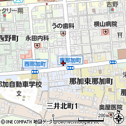 岐阜県各務原市那加西那加町14-3周辺の地図