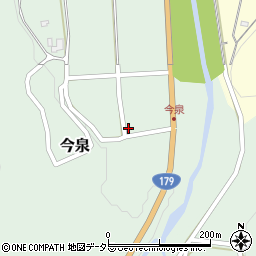 鳥取県東伯郡三朝町今泉332-1周辺の地図