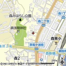 第２宮下アパート周辺の地図