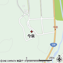 鳥取県東伯郡三朝町今泉253周辺の地図