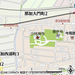少林禅寺周辺の地図