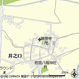 滋賀県米原市井之口650周辺の地図