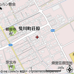 島根県出雲市斐川町荘原1110周辺の地図