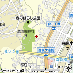 ソリッド磯子壱番館周辺の地図