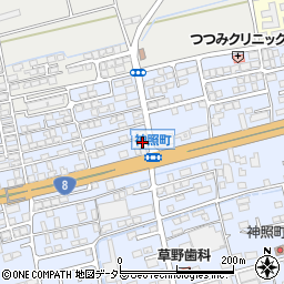 松岡歯科医院周辺の地図