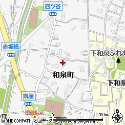 神奈川県横浜市泉区和泉町771周辺の地図