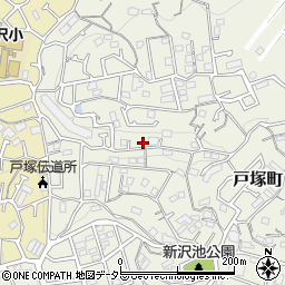 神奈川県横浜市戸塚区戸塚町4425周辺の地図