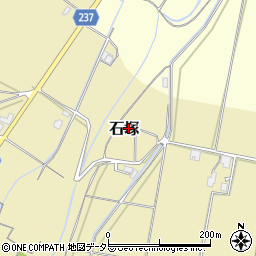 鳥取県倉吉市石塚周辺の地図