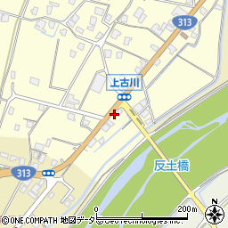 鳥取県倉吉市上古川224周辺の地図