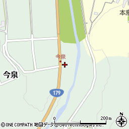 鳥取県東伯郡三朝町今泉382周辺の地図