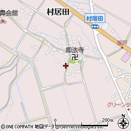 滋賀県米原市村居田895周辺の地図