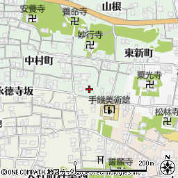 島根県出雲市大社町杵築北2466周辺の地図