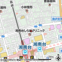 パッケージプラザ湘南台店周辺の地図
