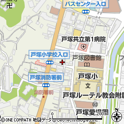 ＪＡ横浜戸塚周辺の地図