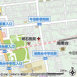 セレーノ湘南台周辺の地図