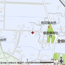 千葉県長生郡長生村岩沼33-1周辺の地図