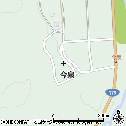 鳥取県東伯郡三朝町今泉256周辺の地図