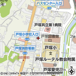 神奈川県横浜市戸塚区戸塚町138周辺の地図