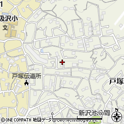 神奈川県横浜市戸塚区戸塚町4425-1周辺の地図