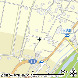 鳥取県倉吉市上古川256-1周辺の地図