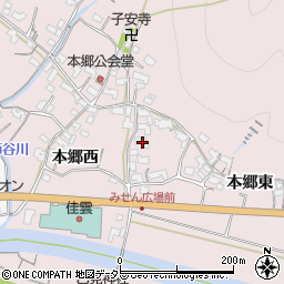 島根県出雲市大社町修理免1351周辺の地図