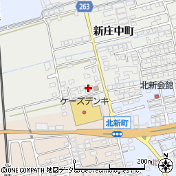 車検のコバック長浜店周辺の地図