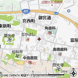 島根県出雲市大社町杵築東569-5周辺の地図