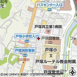 神奈川県横浜市戸塚区戸塚町138-1周辺の地図
