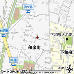 神奈川県横浜市泉区和泉町779周辺の地図