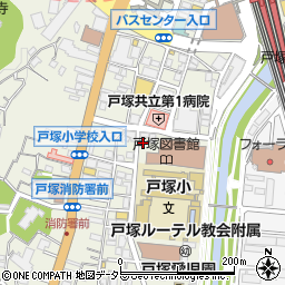 佐藤貴美枝ニットソーイングクラブ戸塚店周辺の地図