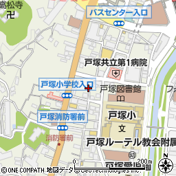 神奈川県横浜市戸塚区戸塚町3982-2周辺の地図