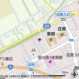 島根県出雲市斐川町荘原2283-6周辺の地図