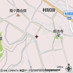 滋賀県米原市村居田1745周辺の地図