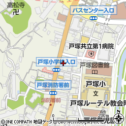 神奈川県横浜市戸塚区戸塚町3982周辺の地図