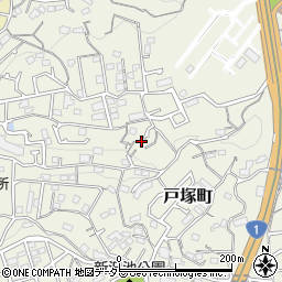 神奈川県横浜市戸塚区戸塚町4439-38周辺の地図
